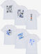 Pretty Baby Set Kids Undershirts 6 Pieces White