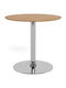 Norsica 1057 Round Extendable Wooden Oak Table 74x74cm