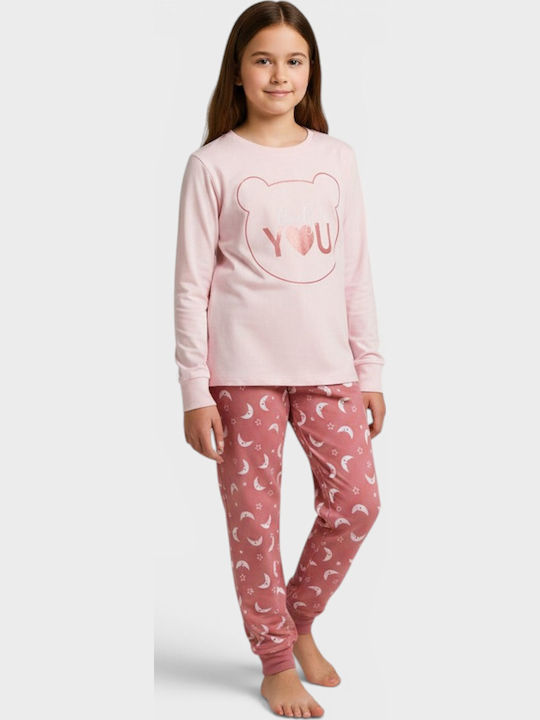 Pretty Baby Kids Winter Pink Pajamas