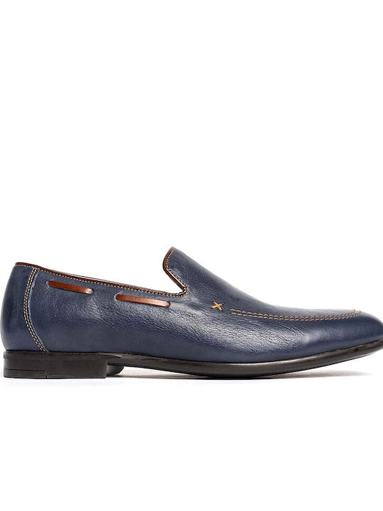 Alessandro Rossi Herren Mokassins Blauen