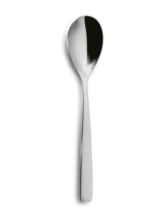 Dessert Forks Set 6 Pieces Comas Bcn-satin 1054 Stainless Steel