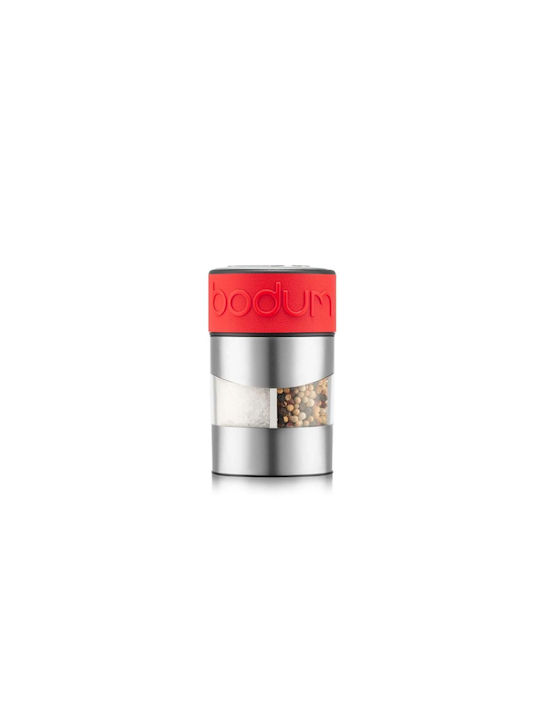 Bodum Twin 11002-04 Μύλος Αλατιού & Πιπεριού 2--1 Red