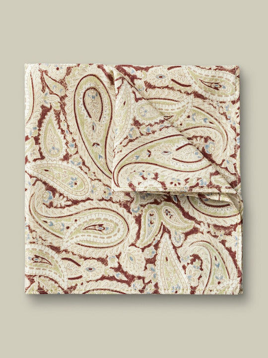 Men's Silk Brown Handkerchief