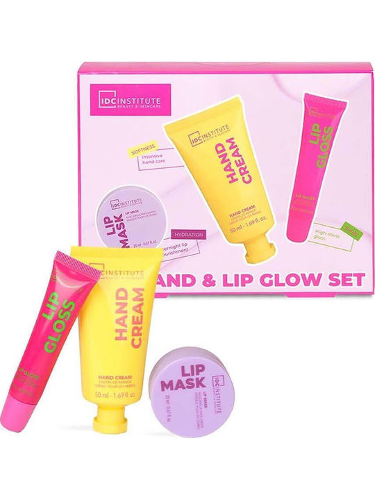 IDC Institute Hand & Lip Σετ Περιποίησης για Λάμψη