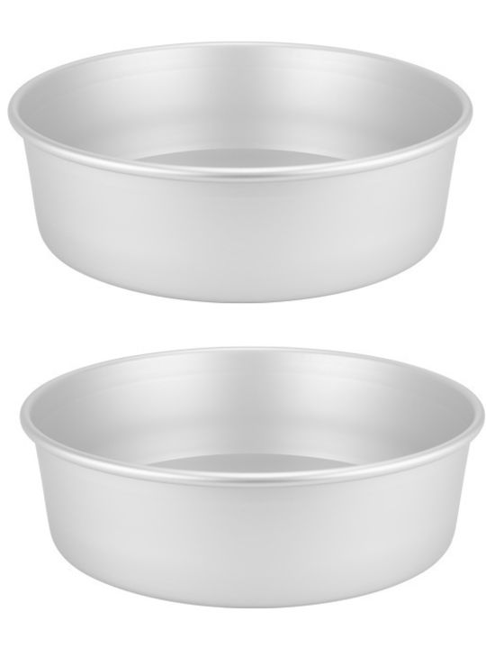 Raki Raki Rund Backform Aus Aluminium 18cm 2 Stück