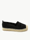 Fabric Women's Espadrilles In Black Colour