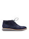 1003 Leather Blue Men's Boots