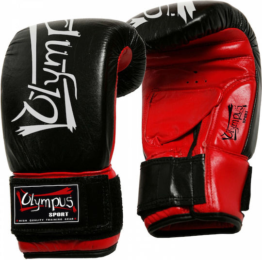 Olympus Sport Full Thump Boxhandschuhe Leder für Sack Schwarz
