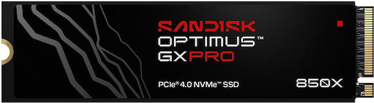 Sandisk SSD 1TB M.2 PCI Express 4.0 Heatsink Compatible with PlayStation 5