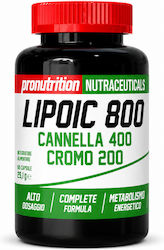 ProNutrition Lipoic 800 Alpha-Liponsäure 400mg Besondere Nahrungsergänzungsmittel für Gewichtsverlust 2 Tabletten 60 Kapseln ProNutrition Lipoic 800 Alpha-Liponsäure 400mg Besondere Nahrungsergänzungsmittel für Gewichtsverlust 2 Tabletten 60 Kapseln