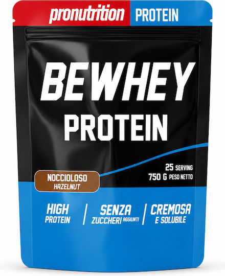 ProNutrition Bewhey Βιολογική Πρωτεΐνη Ορού Γάλακτος με Κρεατίνη & Γεύση Φουντούκι 750gr