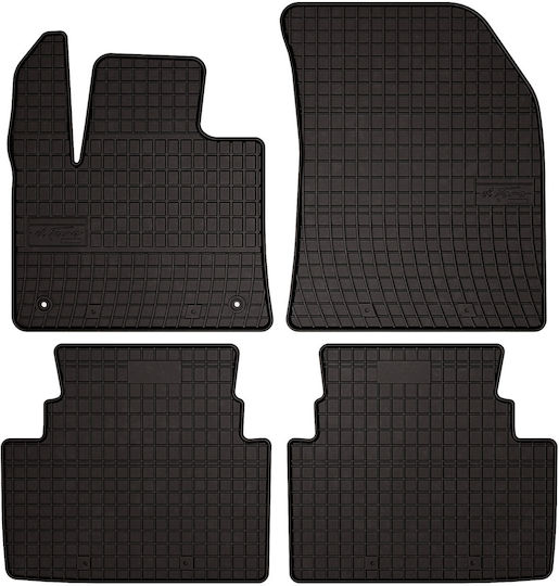 Rubber Car Mats Citroen C5 Aircross Crossover 2019 Black Fitted