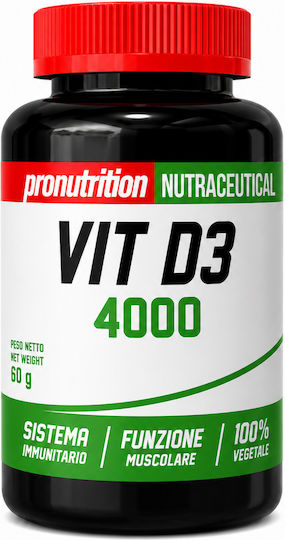 ProNutrition Vitamina D3 4000 Βιταμίνη για Ενίσχυση του Ανοσοποιητικού & την Υγεία των Οστών 4000iu 120 κάψουλες
