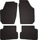 Gummi Auto Fußmatten Skoda Fabia Ii Hatchback Estate 2007-2014 Schwarz Passend