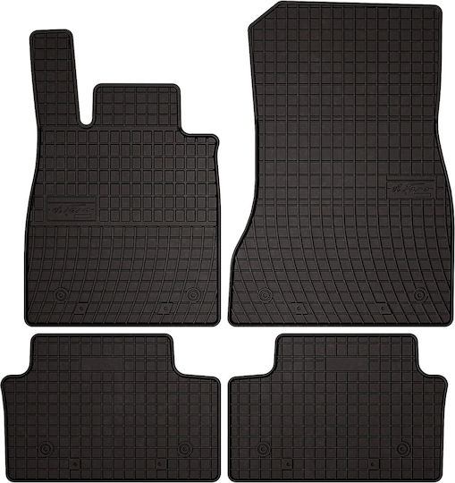 Rubber Car Mats Bmw 5 G60 Sedan 2023 Black Fitted