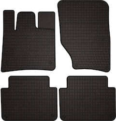 Rubber Car Mats Audi Q7 I 4l Suv 2005-2015 Black Fitted Rubber Car Mats Audi Q7 I 4l Suv 2005-2015 Black Fitted