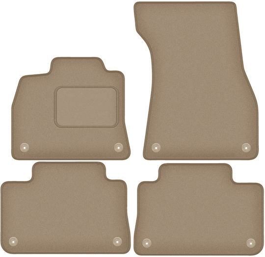 Velour Car Mats Audi E-tron Sportback 2020 Beige