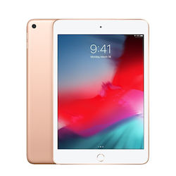 Apple Tabletă Recondiționată iPad Mini 5 (2019) 7.9" cu Wi-Fi + 4G-LTE (3GB/64GB) Grad A Aurie