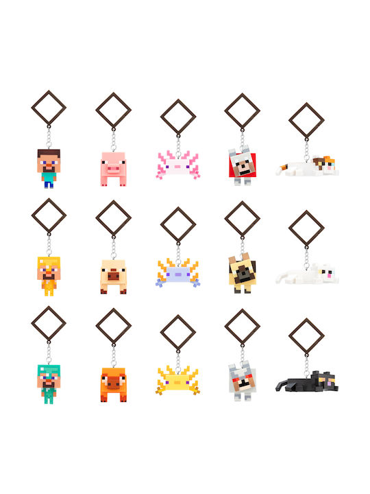 Minecraft Schlüsselanhänger Set 24 Stück Minecraft Schlüsselanhänger Set 24 Stück
