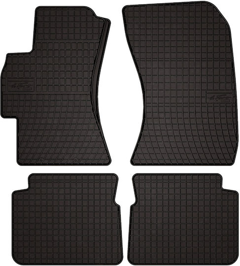 Rubber Car Mats Subaru Forester Iv Suv 2013-2018 Black Fitted