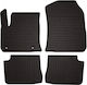 Rubber Car Mats Opel E-corsa F Hatchback 2019 Black Fitted