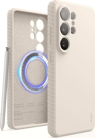Samsung Galaxy S26 Ultra Elago Magnetic Ridge Silicone Case Premium Silicone Magsafe Stone Egs26msrg69-st Mobile Phone Case
