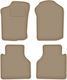 Velour Car Mats Citroen Bx Hatchback Estate 1982-1994 Beige