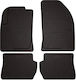 Rubber Car Mats Mazda 2 I Hatchback 2002-2007 Black Fitted