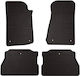 Rubber Car Mats Jeep Wrangler Iv Rubicon Off-road 2017 Black Fitted