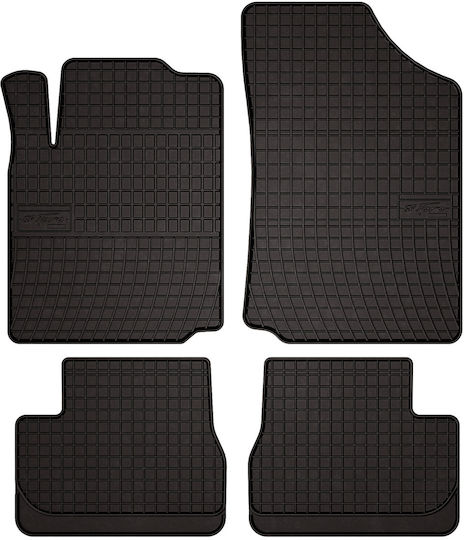 Rubber Car Mats Citroen C3 I Hatchback 2002-2009 Black Fitted