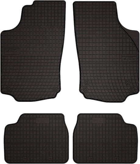 Gummi Auto Fußmatten Opel Corsa C Schrägheck 2000-2006 Schwarz Passgenau