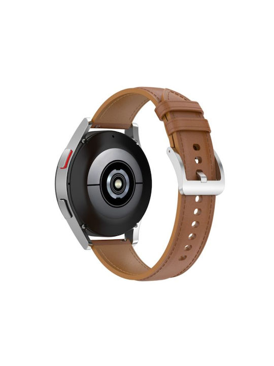 Δερμάτινο Λουράκι Stitched Xiaomi Watch 5 47mm Brown