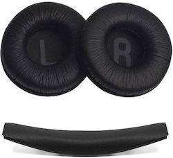 Planetink PL-JBL450-HBK Headphone Earpad Spare Parts for JBL T450 T450BT T500BT T510BT JR300BT Tune 600 + Headband