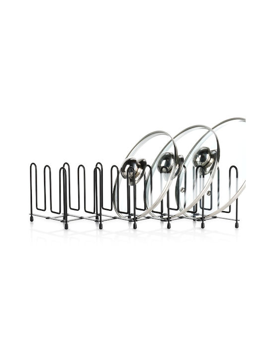 Vilde Cabinet Dish Rack Metallic 74x16x13cm Black