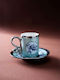 SteweHome SteweHome Set Tassen Kaffee Aus Porzellan Grüne 90ml
