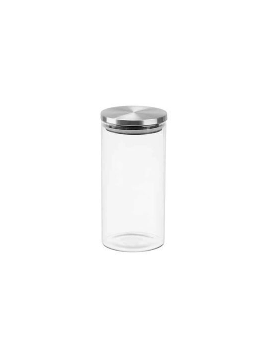 Arte Regal General Use Glass Jar with Lid Transparent