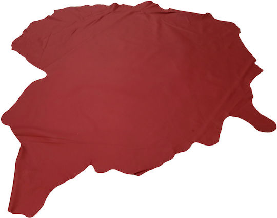 JGS S.A. Upholstery Leather Soft Burgundy Colour 04-03 3 01m² Napa Cowhide