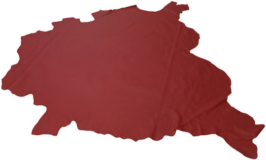 JGS S.A. Upholstery Leather Soft Burgundy Color 04-03 3 05m² Napa Cowhide