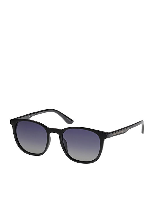 Polar Glare Ochelari De Soare Pentru Femei Cu Culoare Full Face Neagră Și Lentilă Polarized Neagră