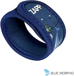Zapp Mosquito Repellent Waterproof Kids Shark 1 Bracelet +2refills