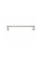 La Belle Maison Furniture Handle Made of Zamak Matte Nickel with Hole Centers 128mm D9669