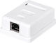 Netrack Surface-mount Socket Complete 1xrj45 8p8c Ftp Cat5e Lsa