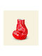 Donkey Dekorative Glasvase Icon Of Sport Rote 22,5x20xH26,5cm