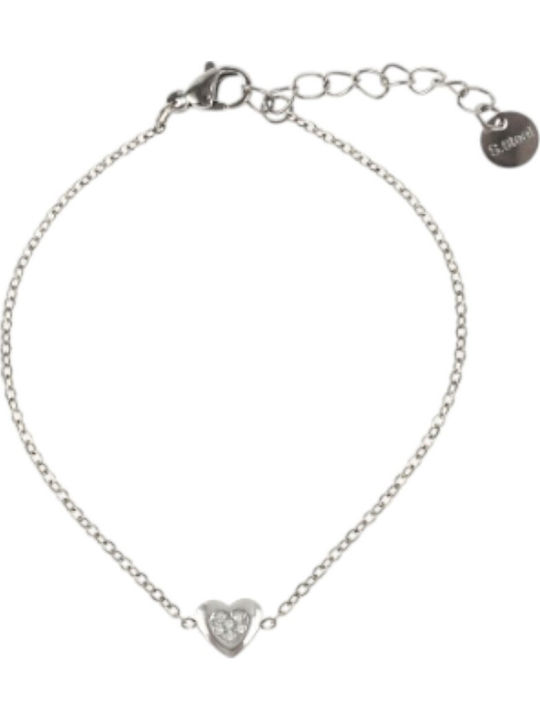 Bag to Bag Damentäuberarmband YL-SL0040-SILBER