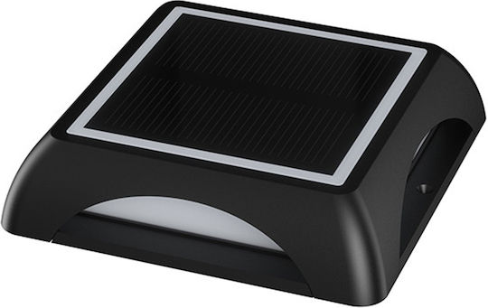 123led Wall Mounted Solar Light with Warm White Light 3000K IP65