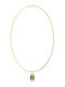 Guess Necklace Moon Gold Plated Steel