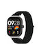 Λουράκι Nylon Loop Xiaomi Redmi Watch 4 5 6 Smart Band 8 Pro 9 Pro Black Oem