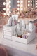 Stewehome Makeup Organizer Drawer Creams White
