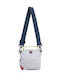 Brick 1x1 Fabric Women's White Backpack