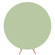 Double-sided Cover Round Balloon Arch Photo Wall 200 Cm Olive Green